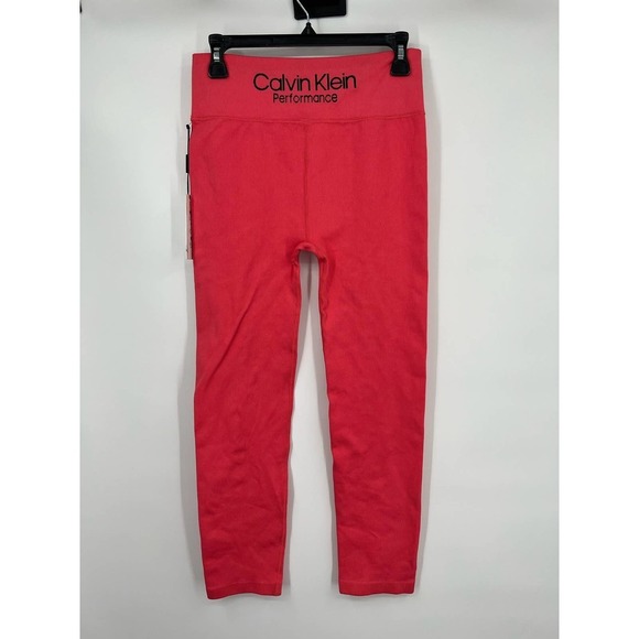 Calvin Klein Pants - Calvin Klein Performance‎ Pink High Waist Leggings Women's Size L